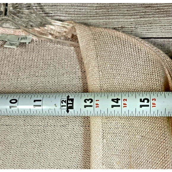 J. Jill Soft Blush Open Cardigan - Picture 6 of 7